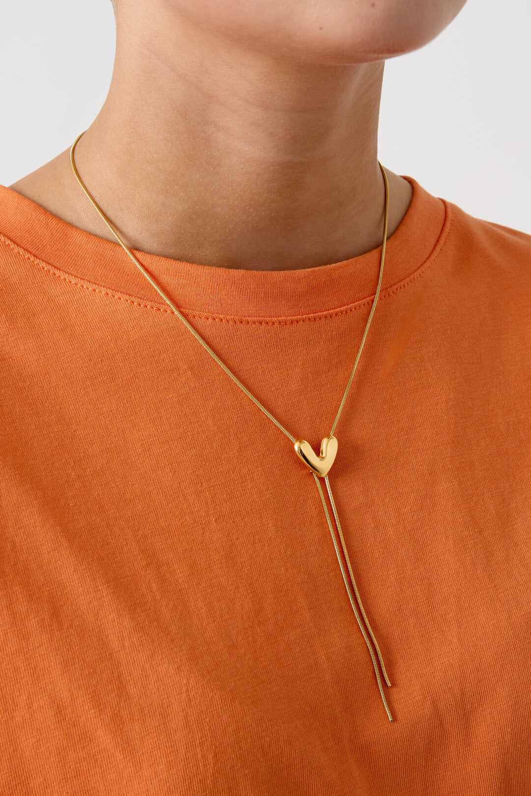 Elegant Heart Pendant Necklace for Daily Wear