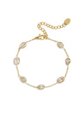 Stainless Steel Charm Bracelets Geometric Shape Simple Daily Simple Series Women's jewelry