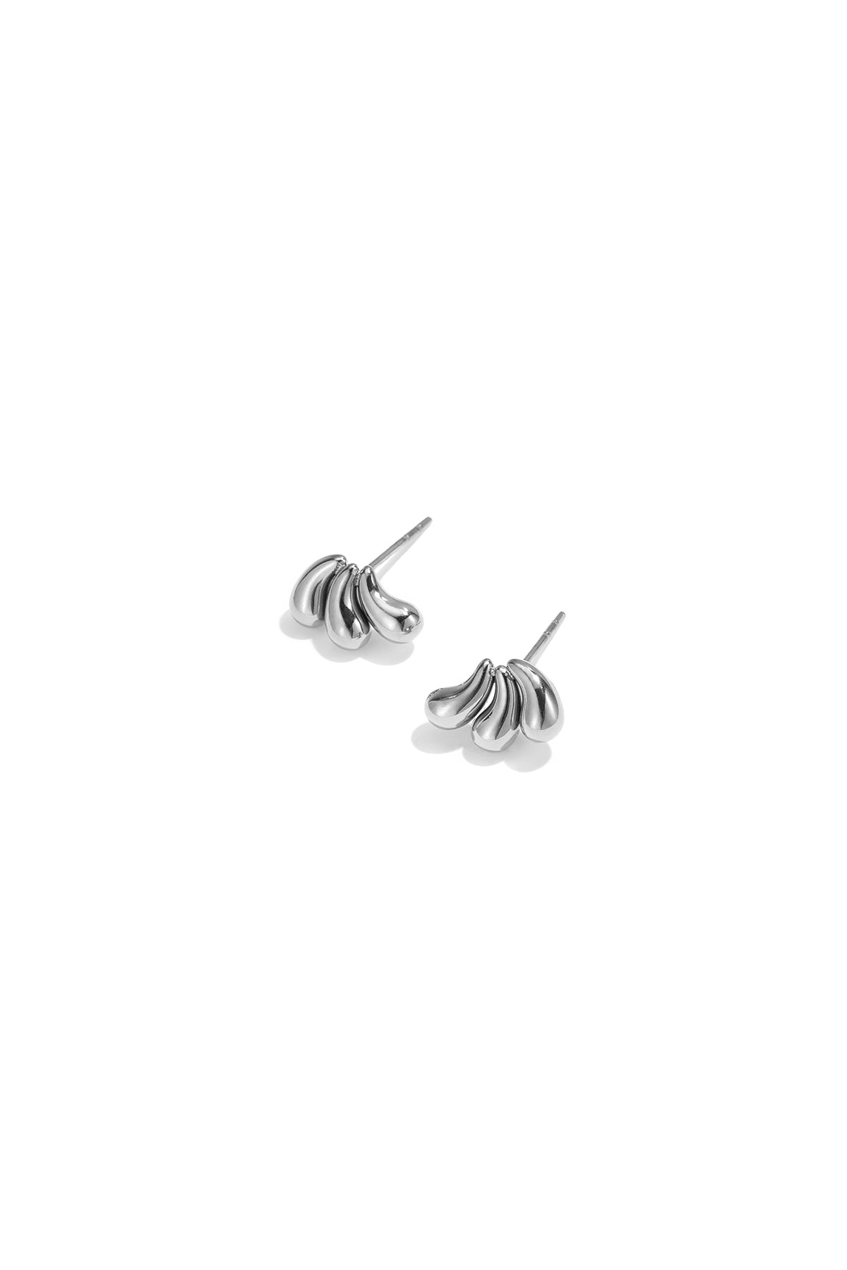 Stainless Steel Stud Earrings Irregular Shape Simple Daily Simple Series Women's jewelry