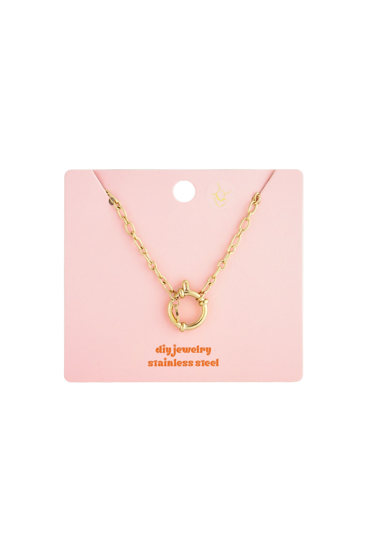 Stainless Steel Chain Necklaces Chain DIY Daily Simple Series Women's jewelry