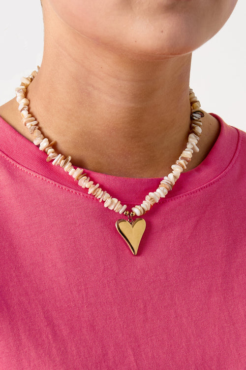Elegant Off-White & Mixed Color Beaded Necklace for Women
