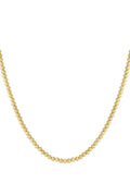 Solid bead necklace-6mm