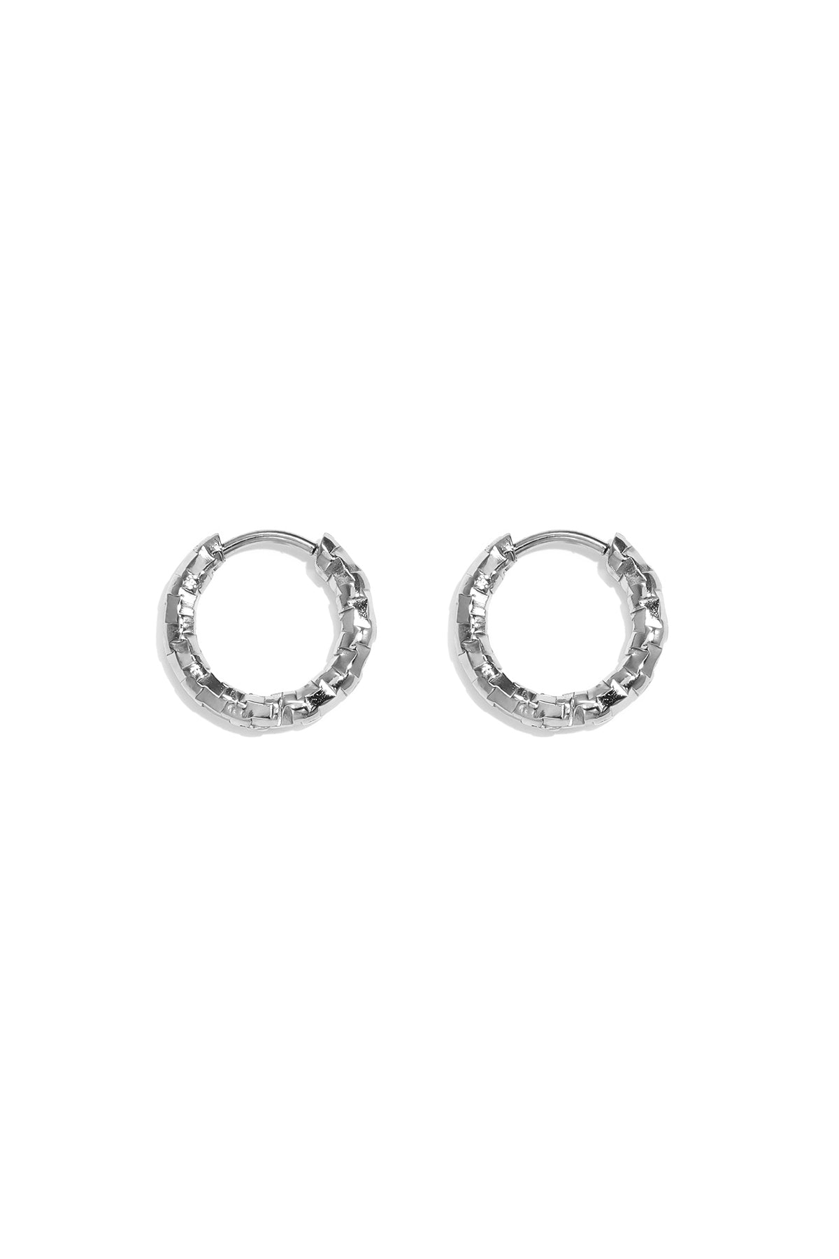 Stainless Steel Earring Sets Circle Simple Simple Series Women's jewelry
