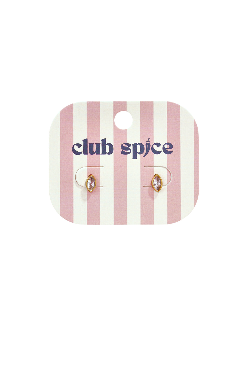 Stainless Steel Stud Earrings Ellipse Shape Simple Daily Simple Series Women's jewelry