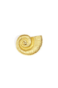 Borche hairpin with spiral shell