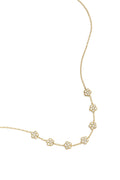 Elegant Flower Zircon Pendant Necklace for Women