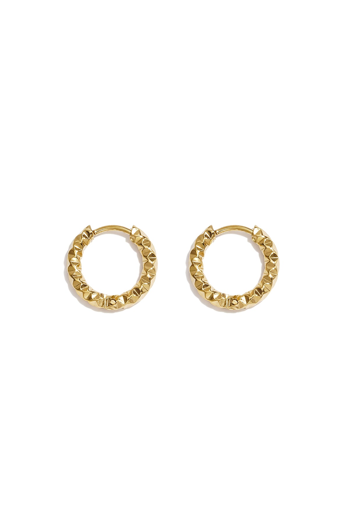 Stainless Steel Hoop Earrings Circle Simple Daily Simple Series Women's jewelry