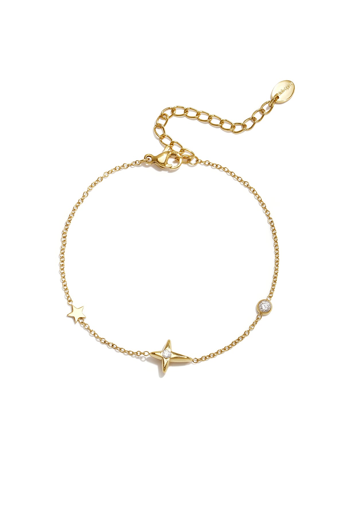 Stainless Steel Charm Bracelets Star Simple Daily Simple Series Women's jewelry
