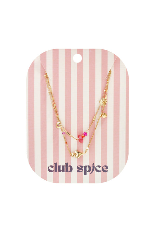 Elegant Gold Layered Necklace for Stylish Women