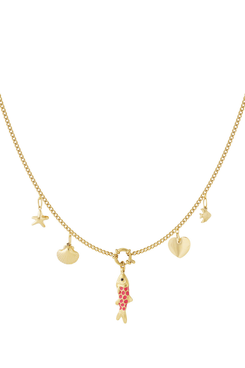 Fish DIY necklace