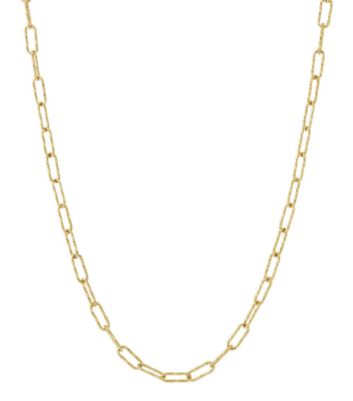Elegant Long Necklace in Silver & Gold for Everyday Wear