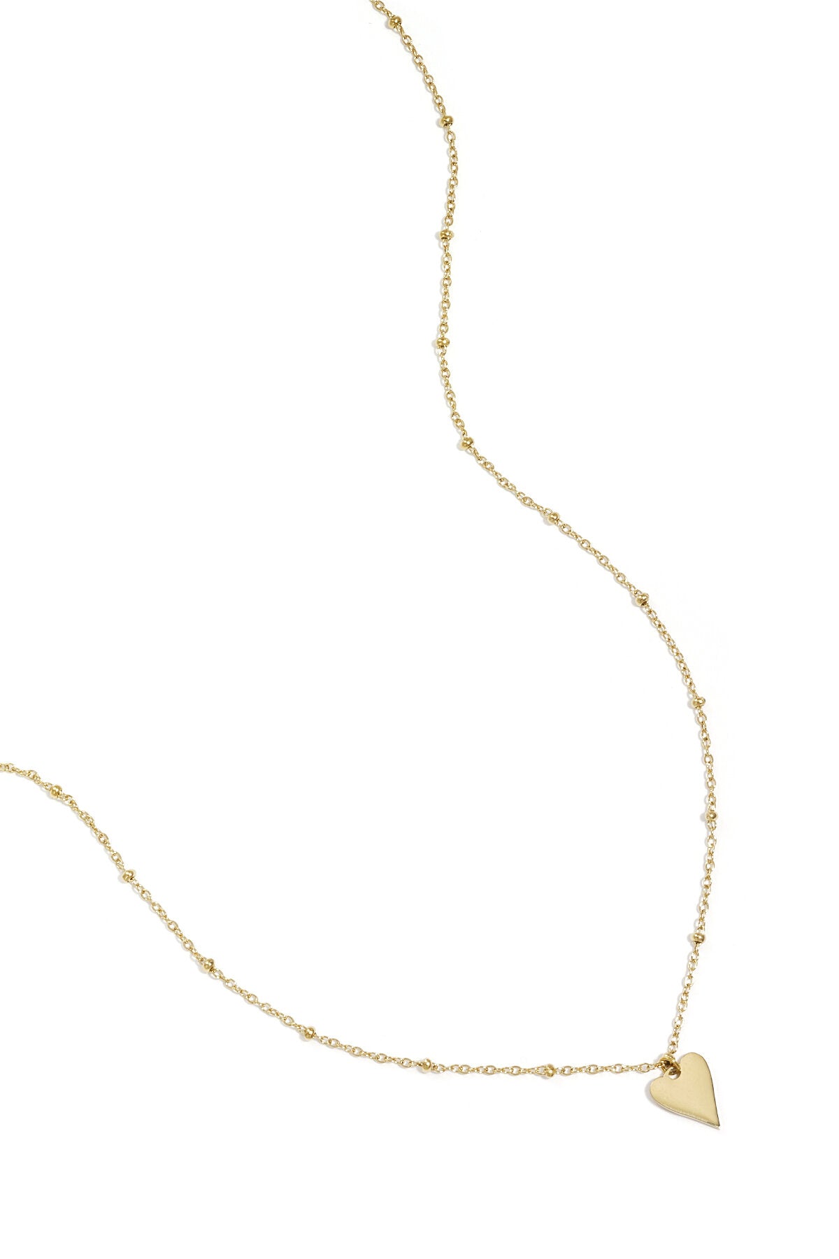 Elegant Heart Pendant Necklace - Classic & All Fit