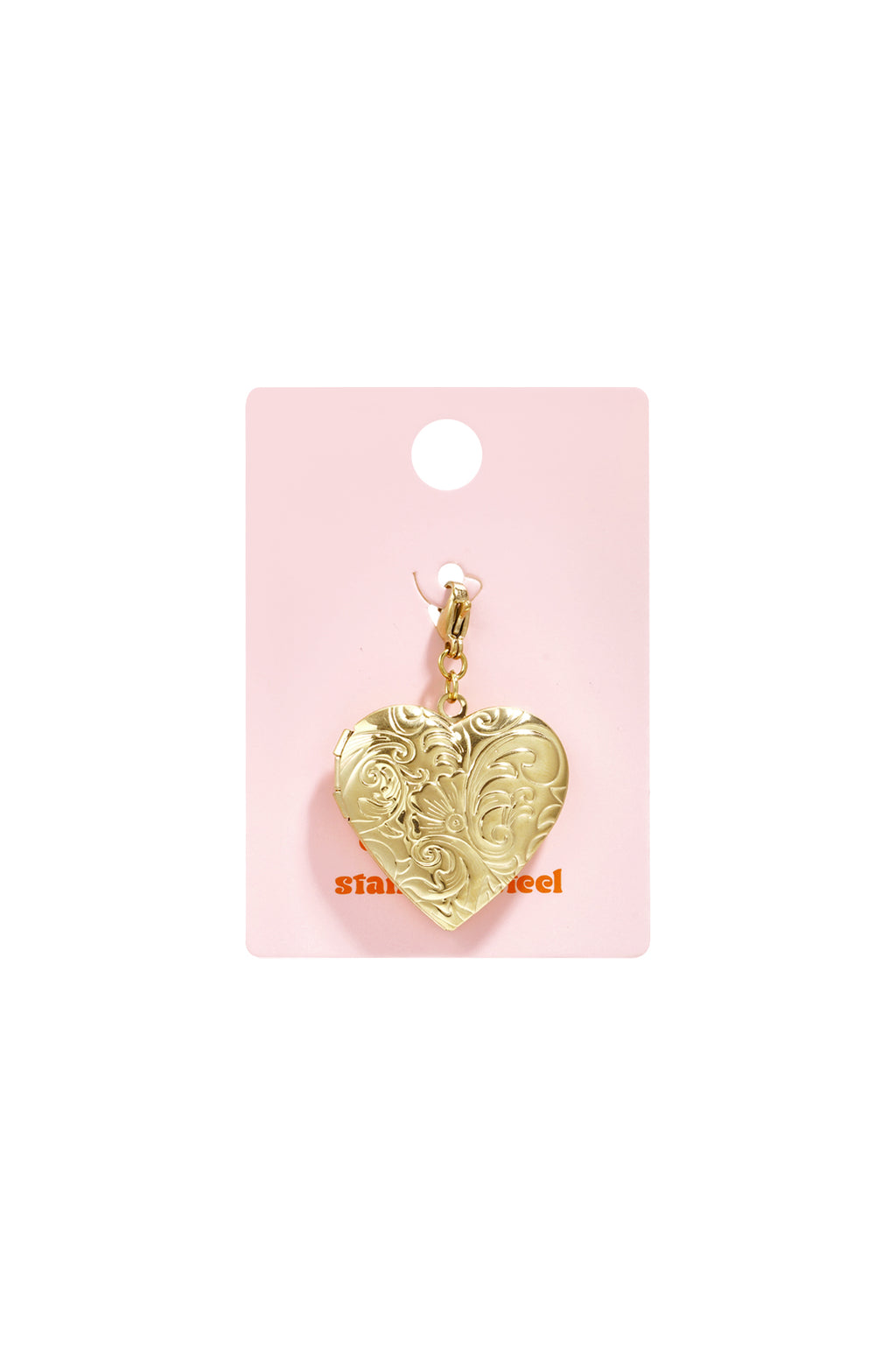 Jewelry charm heart pendant photo DIY