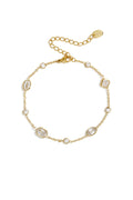 Stainless Steel Charm Bracelets Geometric Shape Simple Daily Simple Series Women's jewelry