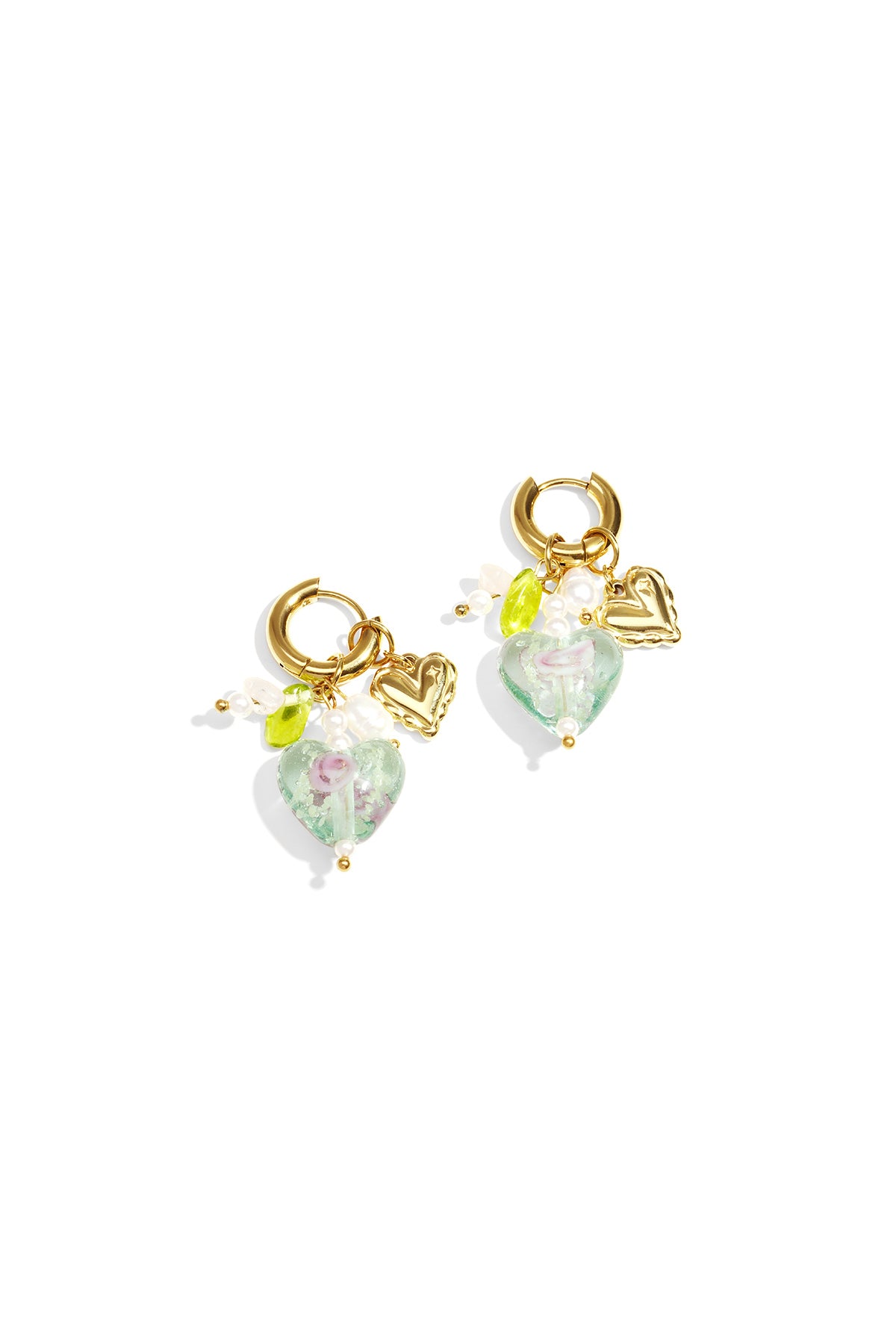 Pastel heart Earrings