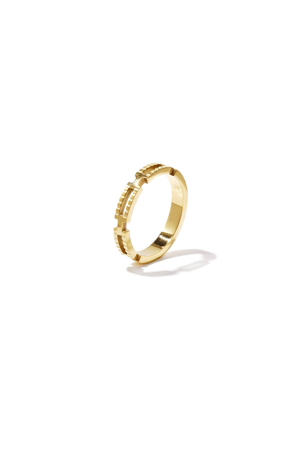 Elegant Gold Color Minimalist Ring for Everyday Style