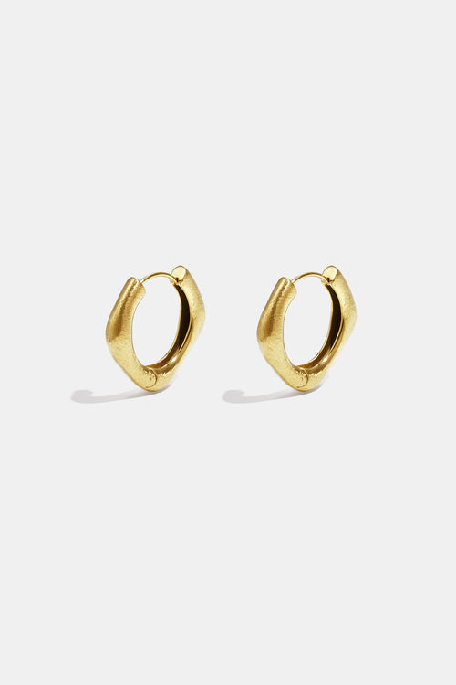 Elegant Rectangle Hoop Earrings for Everyday Wear