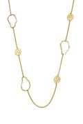 Stainless Steel Long Necklaces Irregular Shape Simple Daily Simple Series Women's jewelry
