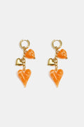 Charming Heart Dangle Earrings for Spring/Summer