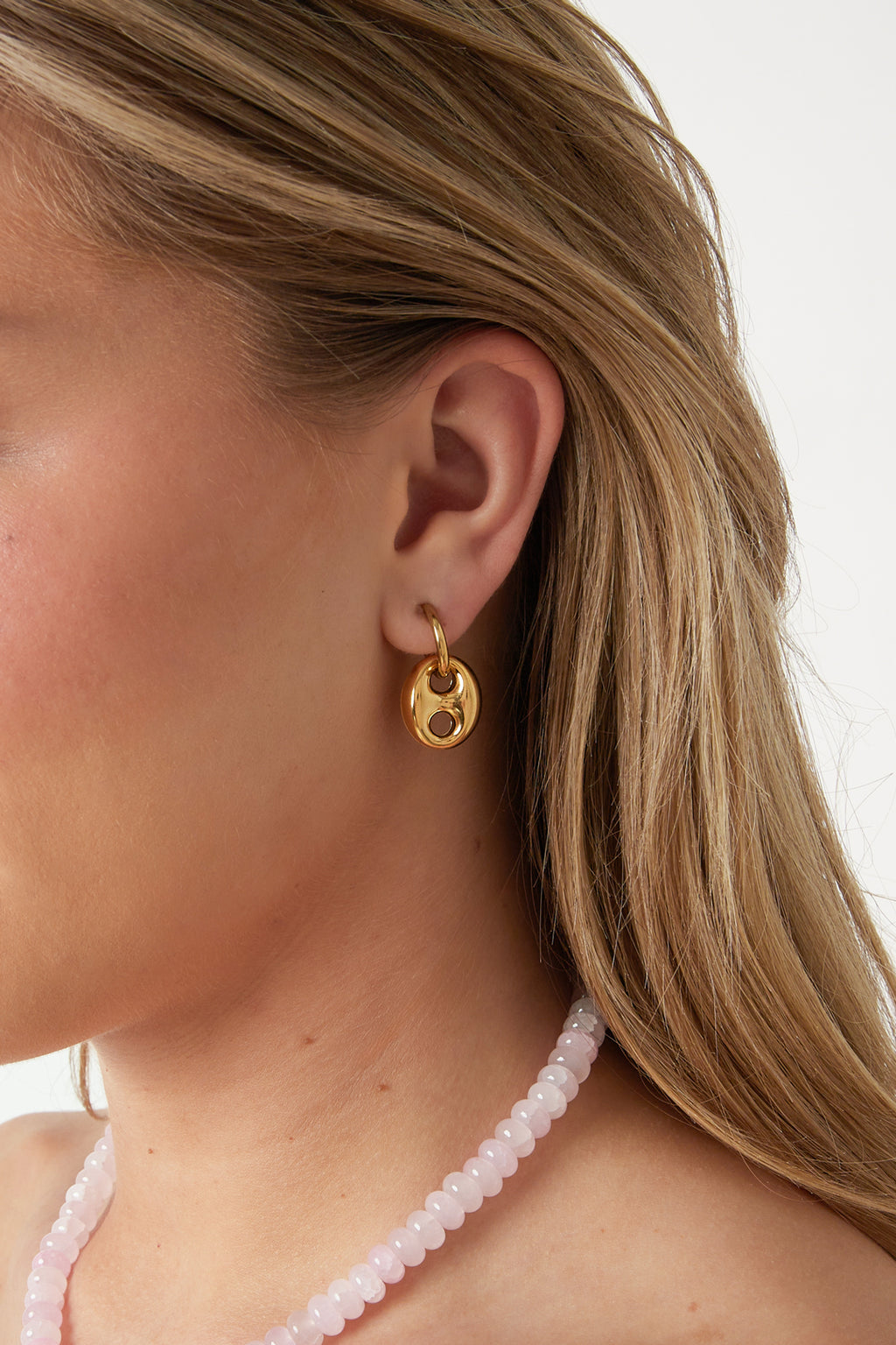 Stainless Steel Drop Earrings Irregular Shape Casual Daily Simple Series Women's jewelry