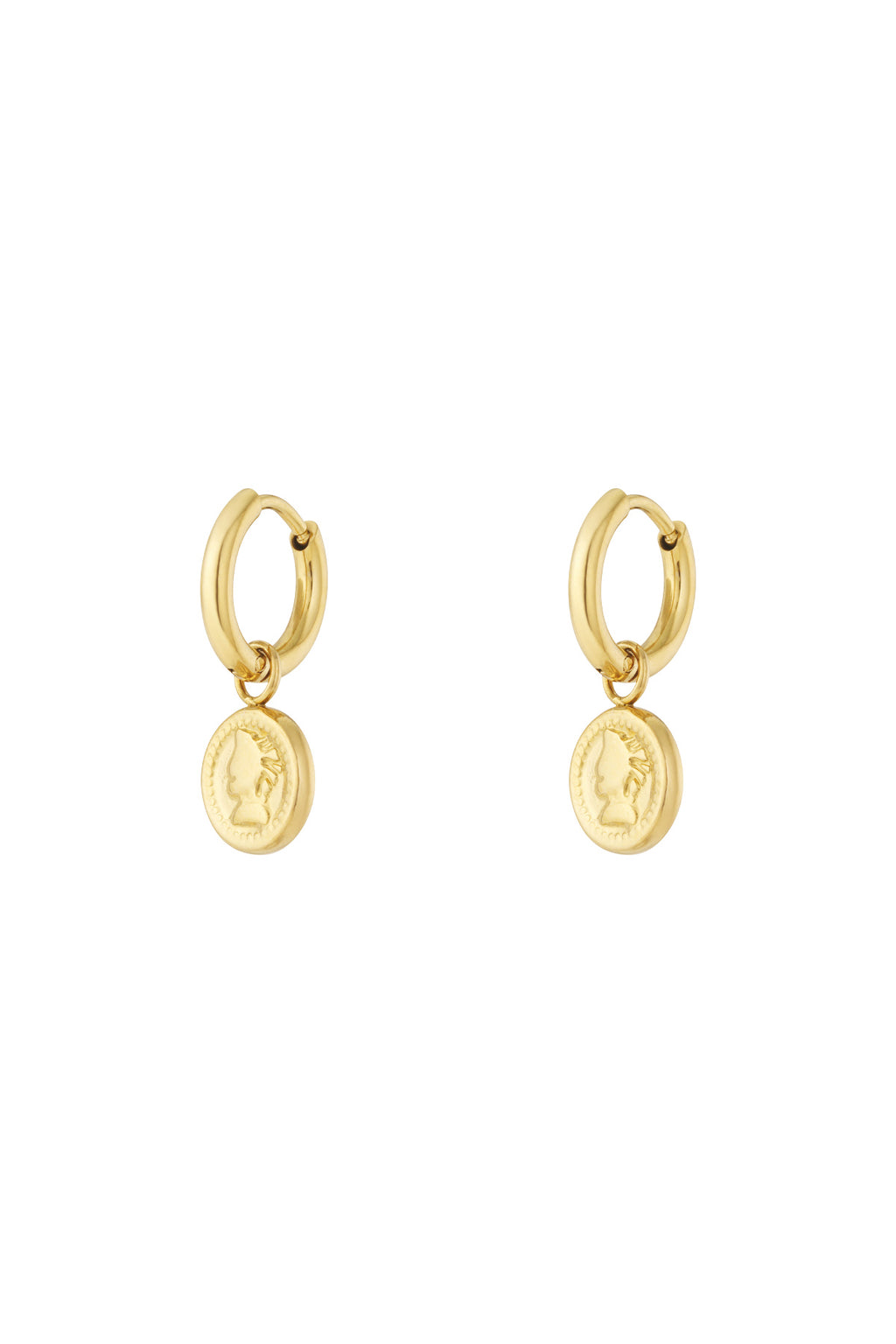 Muse coins earrings