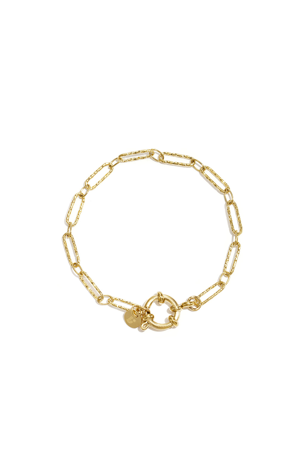 DIY Chain Bracelet – Gold-Plated Steel