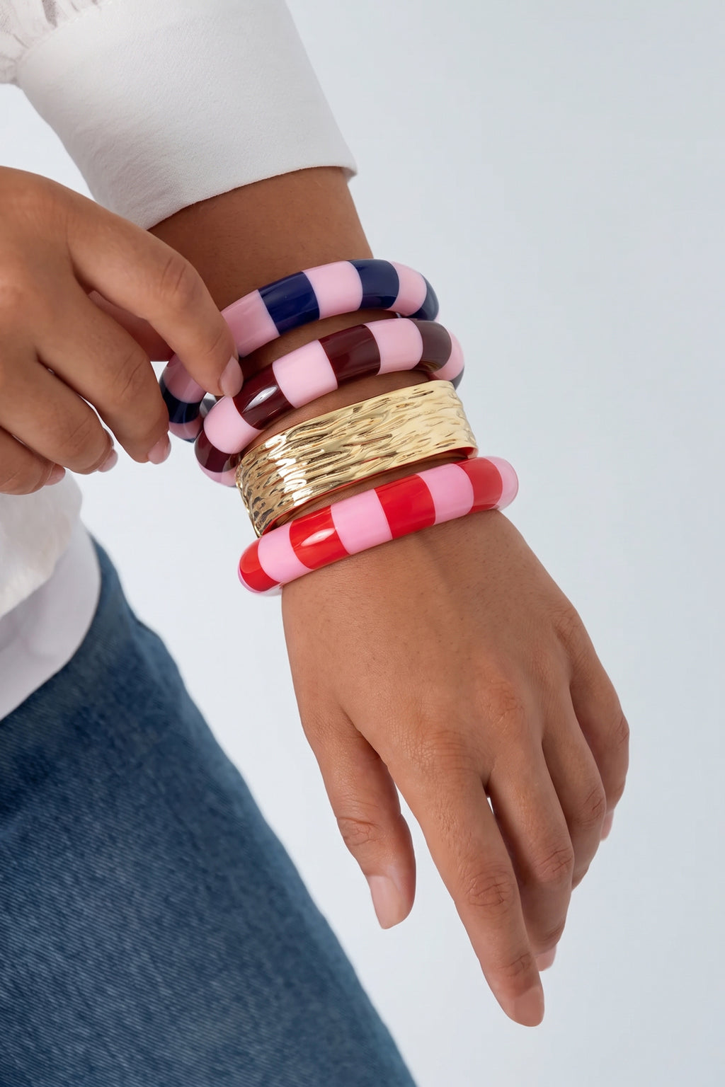 Resin Bangles Casual Daily Simple Series Women's jewelry
