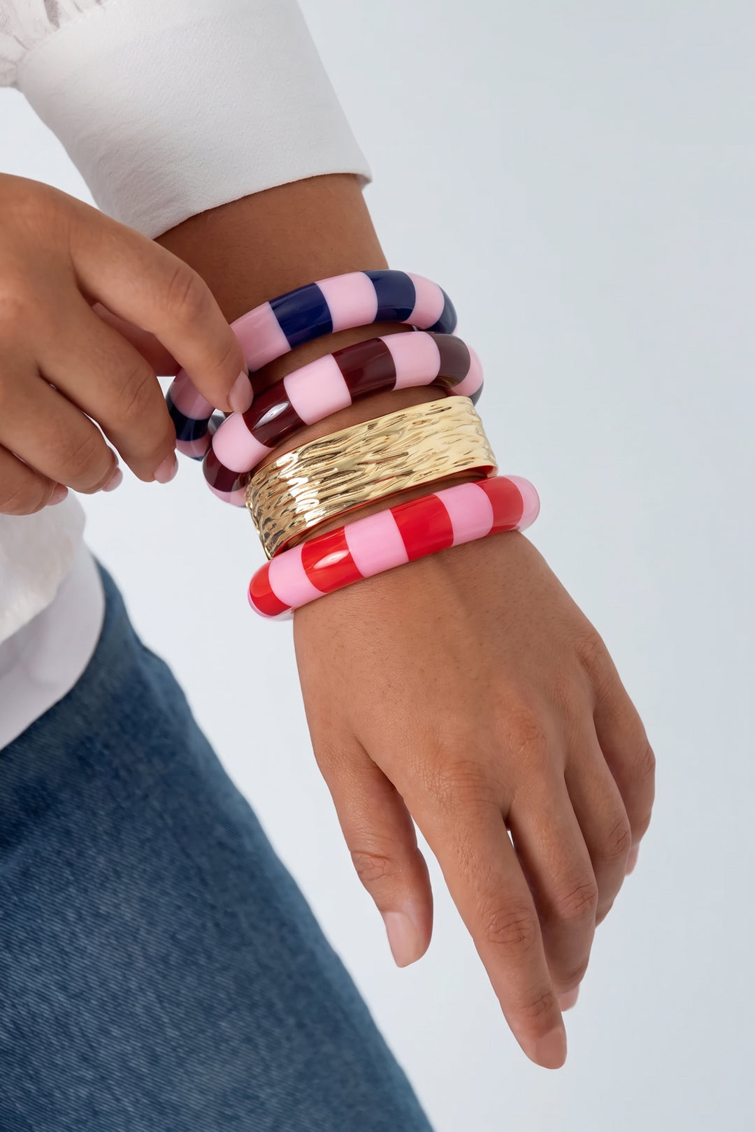 Resin Bangles Casual Daily Simple Series Women's jewelry