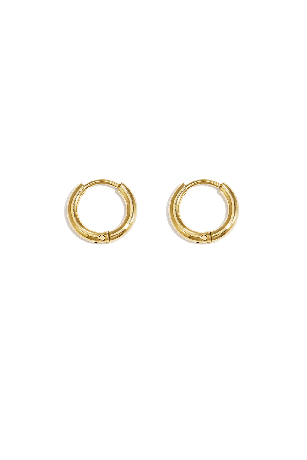 Simple XXS Stainless Steel Hoop Earrings