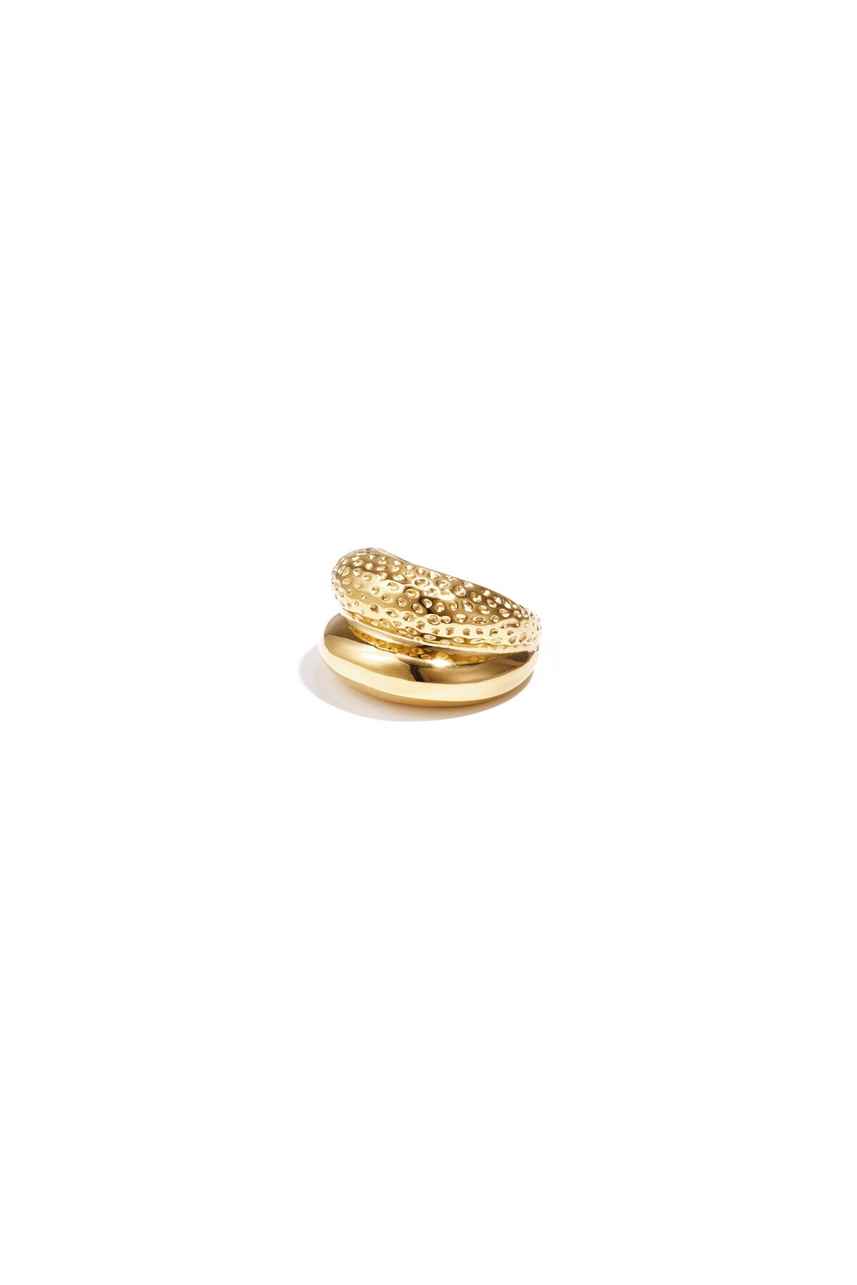 Elegant Retro Circle Statement Ring - Adjustable Fit