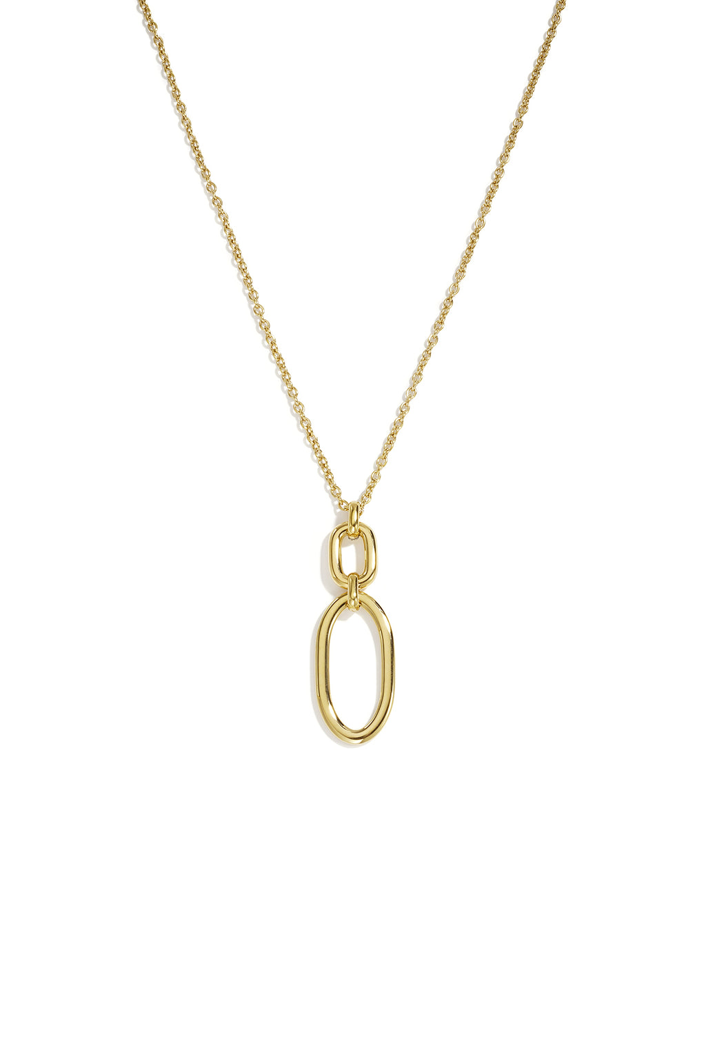 Stainless Steel Pendant necklaces Ellipse Shape Simple Daily Simple Series Women's jewelry