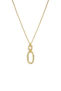 Stainless Steel Pendant necklaces Ellipse Shape Simple Daily Simple Series Women's jewelry