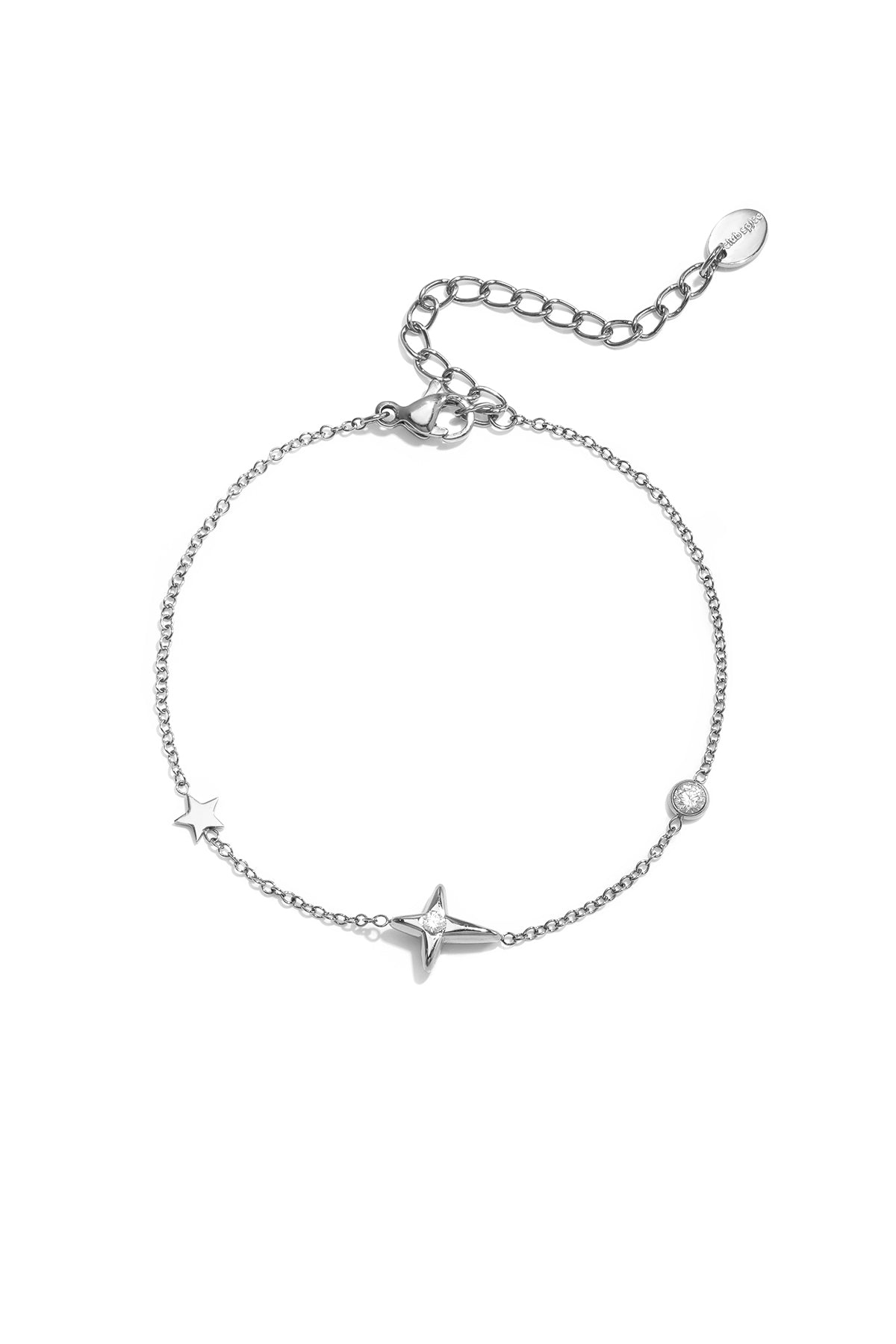 Stainless Steel Charm Bracelets Star Simple Daily Simple Series Women's jewelry
