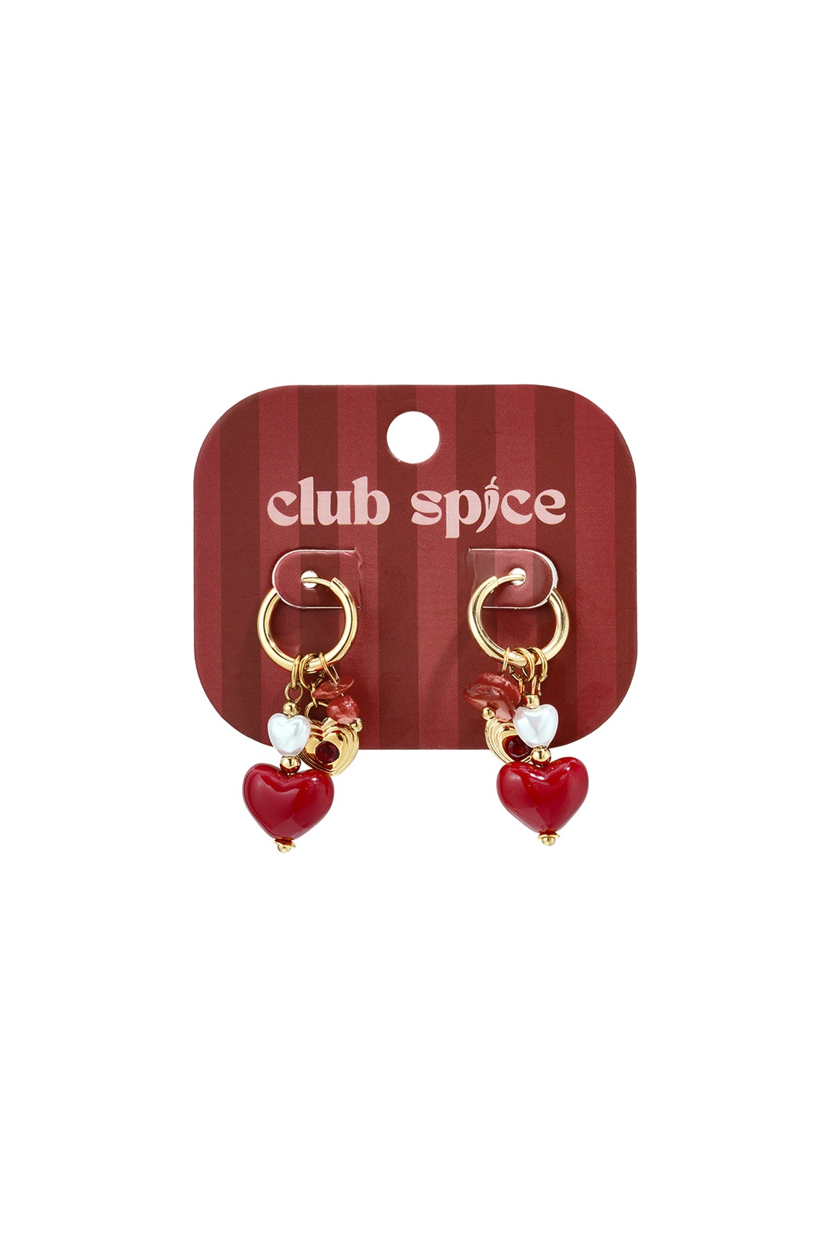 Stainless Steel Beads Earrings Heart Casual Daily  Women's jewelry