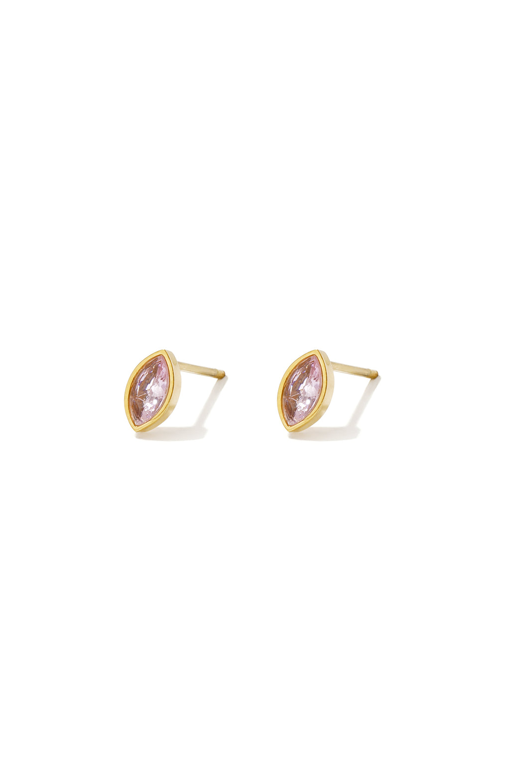 Stainless Steel Stud Earrings Ellipse Shape Simple Daily Simple Series Women's jewelry