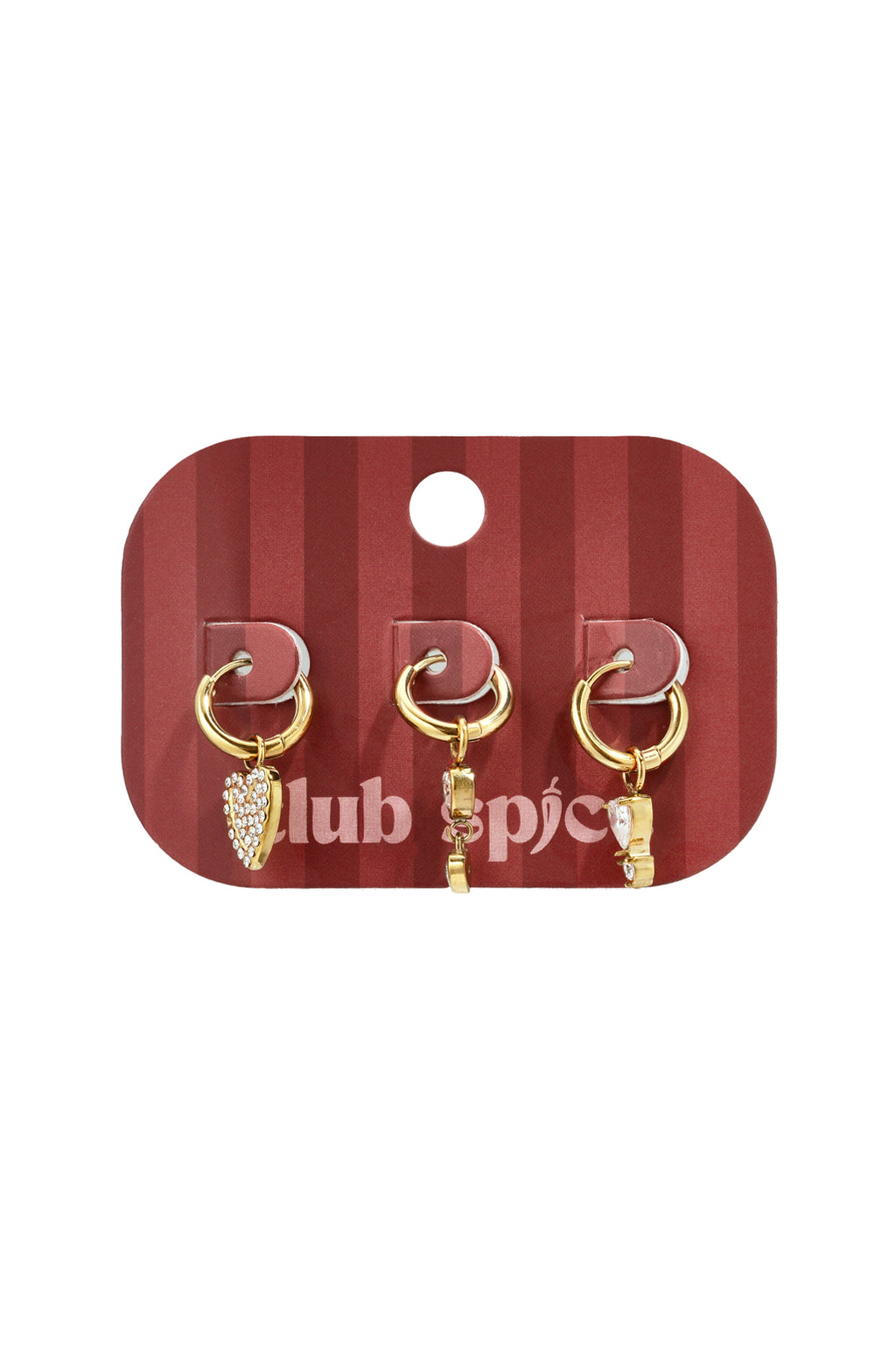 Stainless Steel Earring Sets Heart Simple Simple Series Women's jewelry
