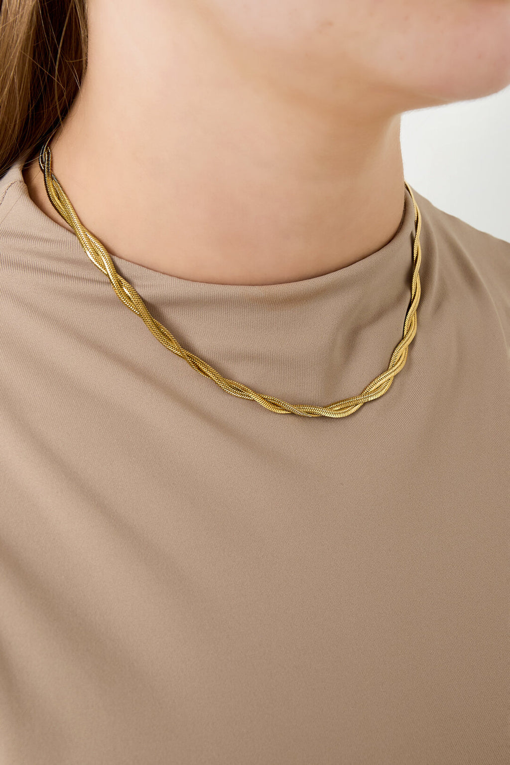 Elegant Simple Chain Necklace for Daily Wear