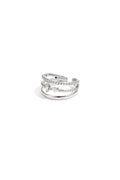 Ring mit Kristallsteinen aus Edelstahl, Mini, Ansicht 3