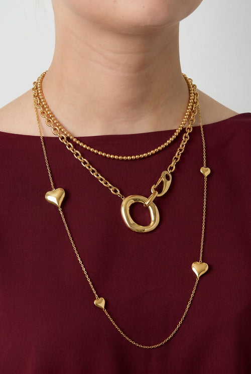 Elegant Circle Pendant Necklace - Timeless Style for Everyday Wear