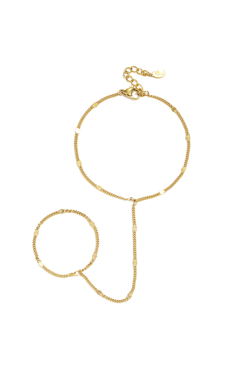Hand Chain – Gold-Plated Steel