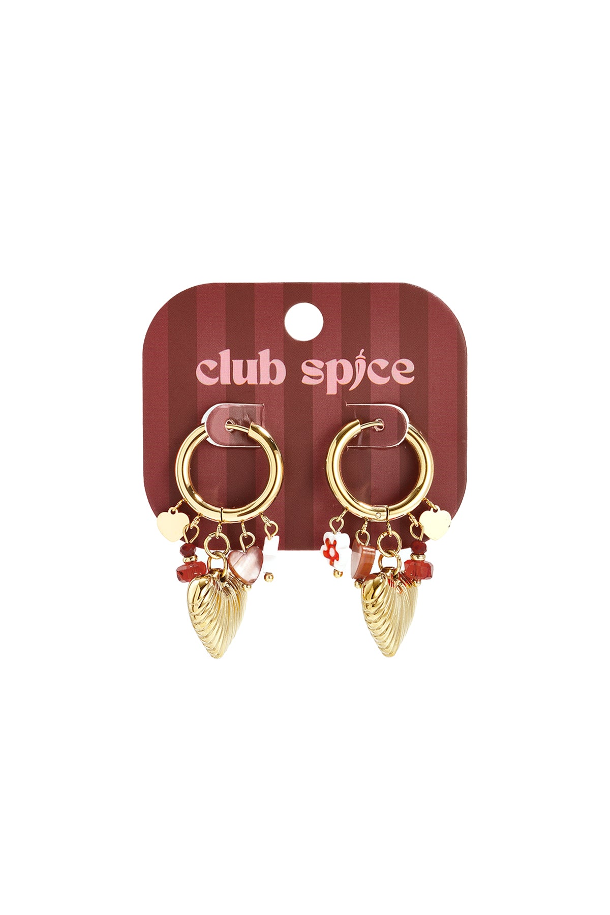 Stainless Steel Beads Earrings Heart Casual Daily Romantic Series Women's jewelry