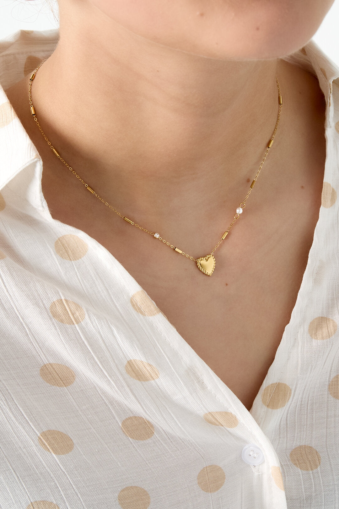 Elegant Heart Pendant Necklace for Everyday Wear
