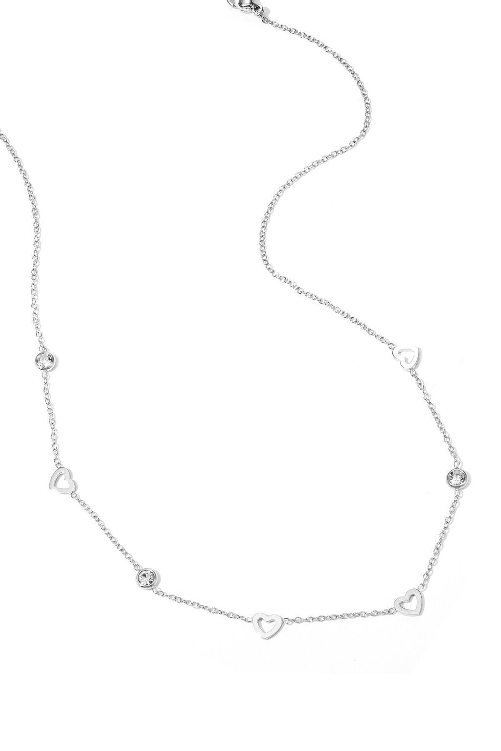 Gliederkette Herz aus Edelstahl, Ansicht 5
