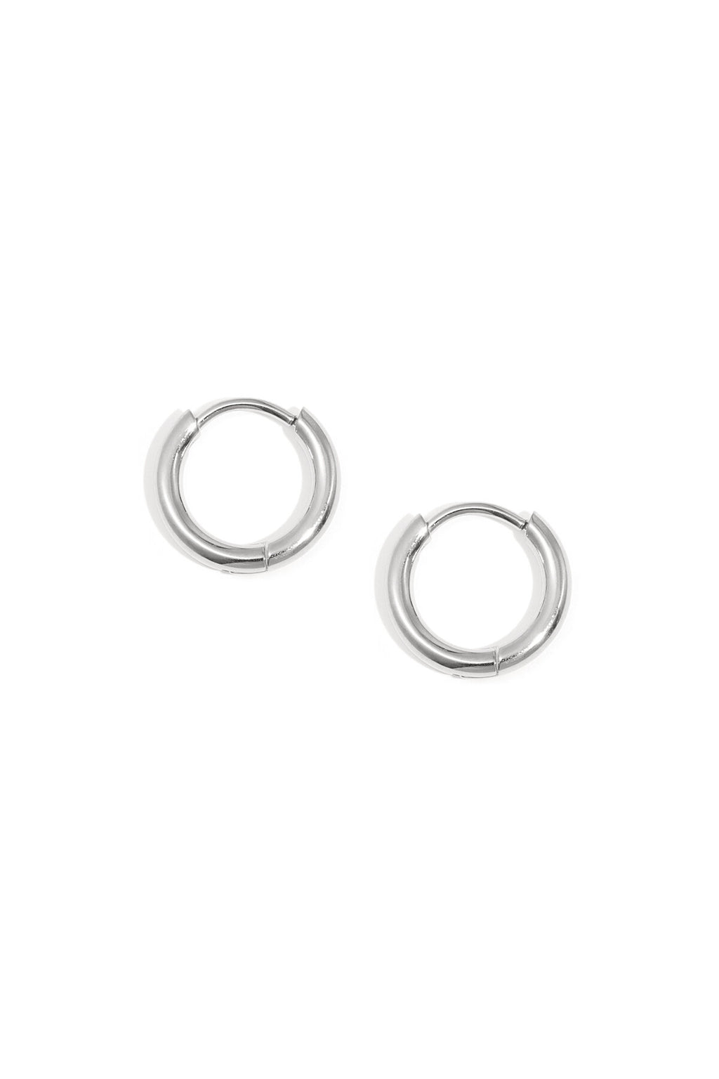 Little Hoops Earrings 1.2cm Stainless Steel