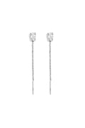 Stainless Steel Dangle Earrings Chain Elegant Daily Simple Series Women's jewelry