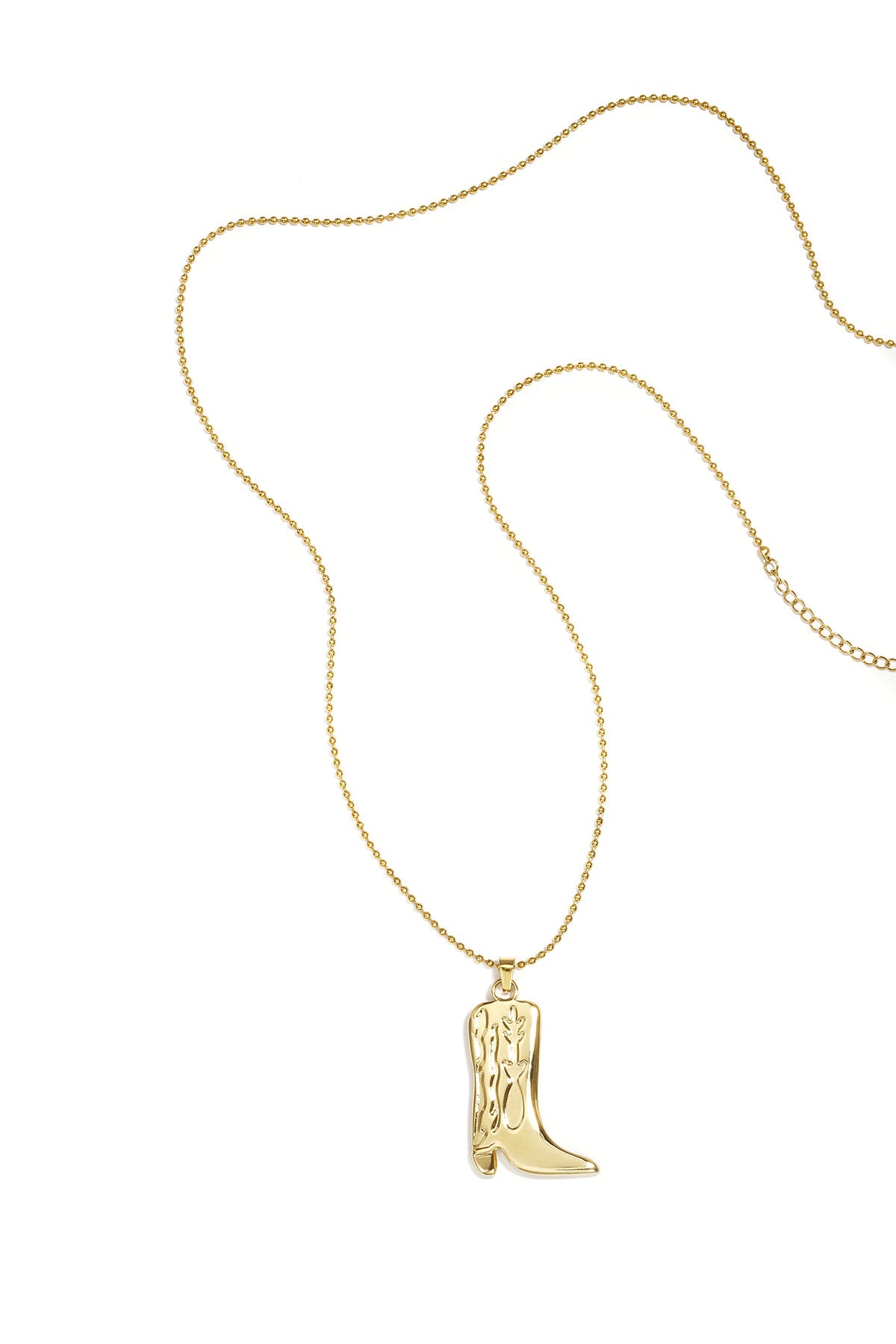 Elegant Gold-Color Long Necklace for Casual Wear