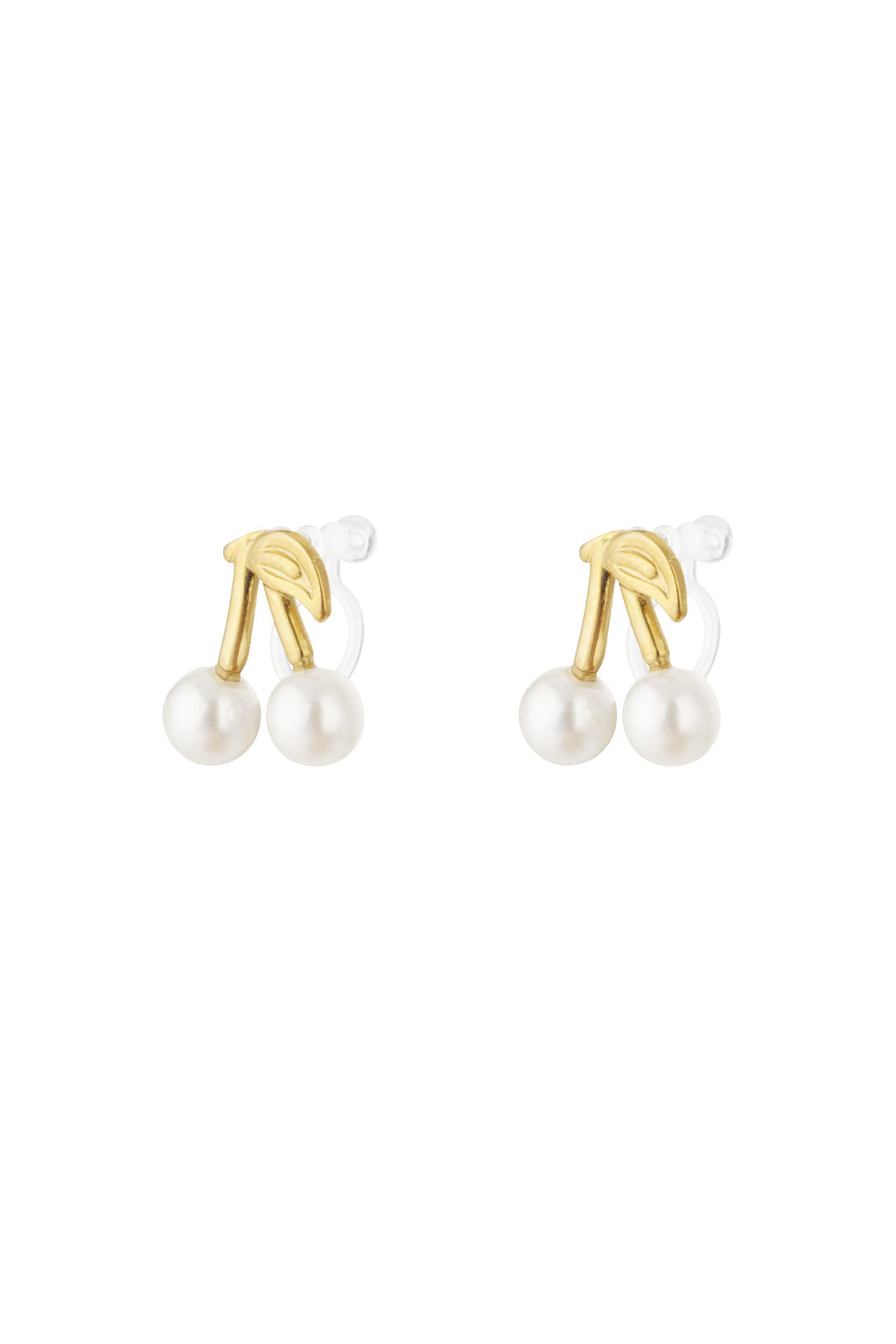 Cherry Clip Earrings
