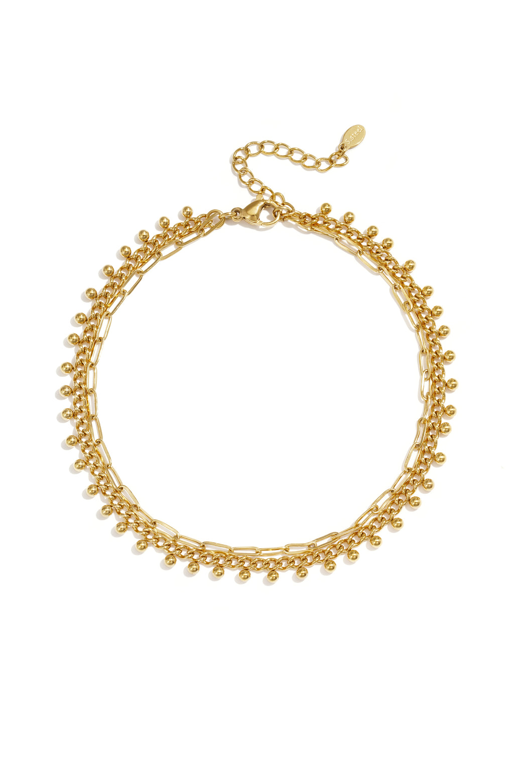 Stainless Steel Anklets Chain Casual Daily Simple Series Women's jewelry