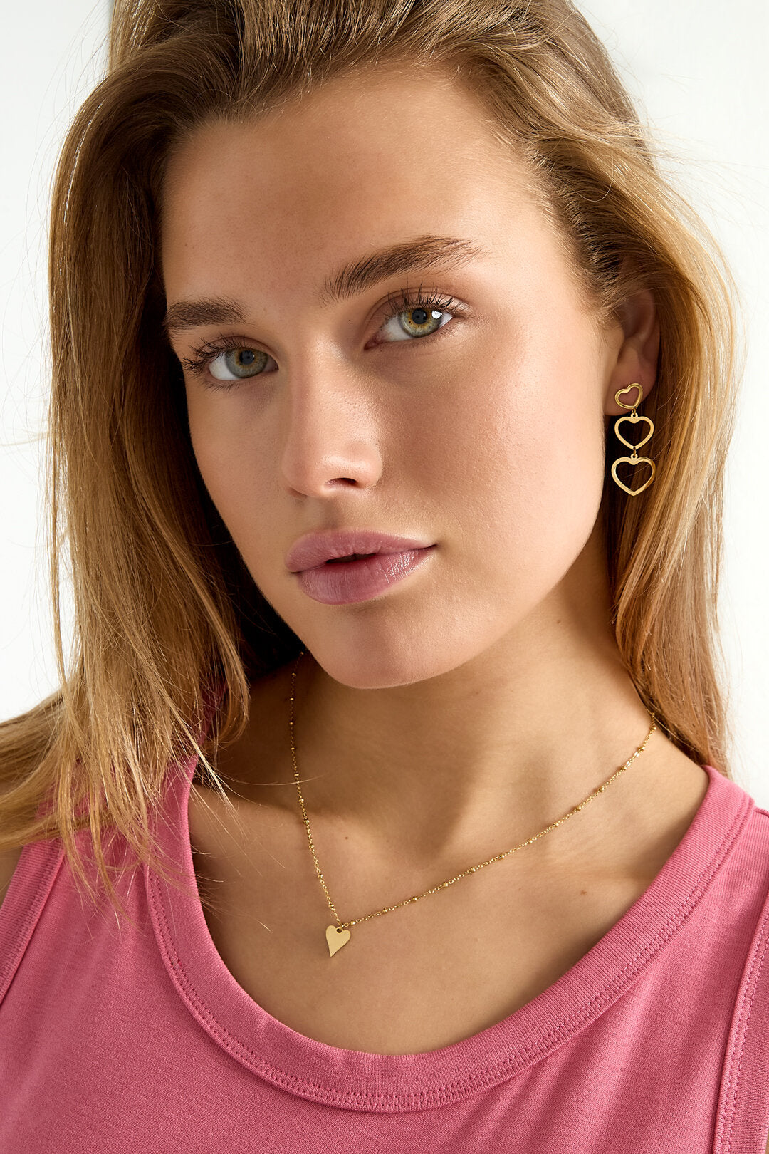 Elegant Heart Pendant Necklace - Classic & All Fit