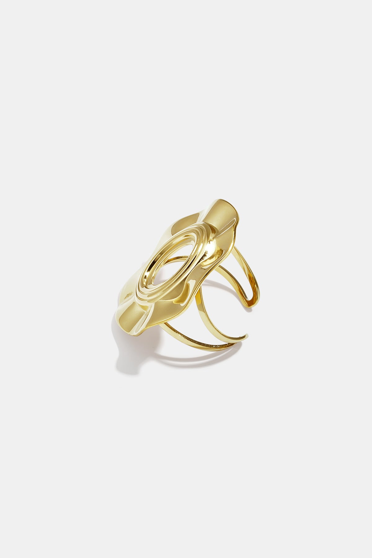 Stainless Steel Minimalist Rings Irregular Shape Simple Daily Simple Series Women's jewelry